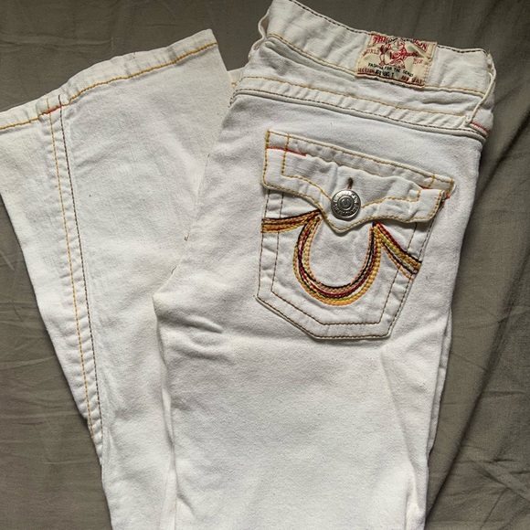 True religion white flare jeans - Picture 2 of 2